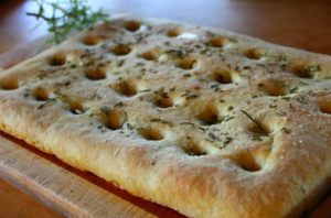 focaccia bread with rosemary