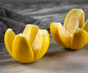 preserved lemons cut open
